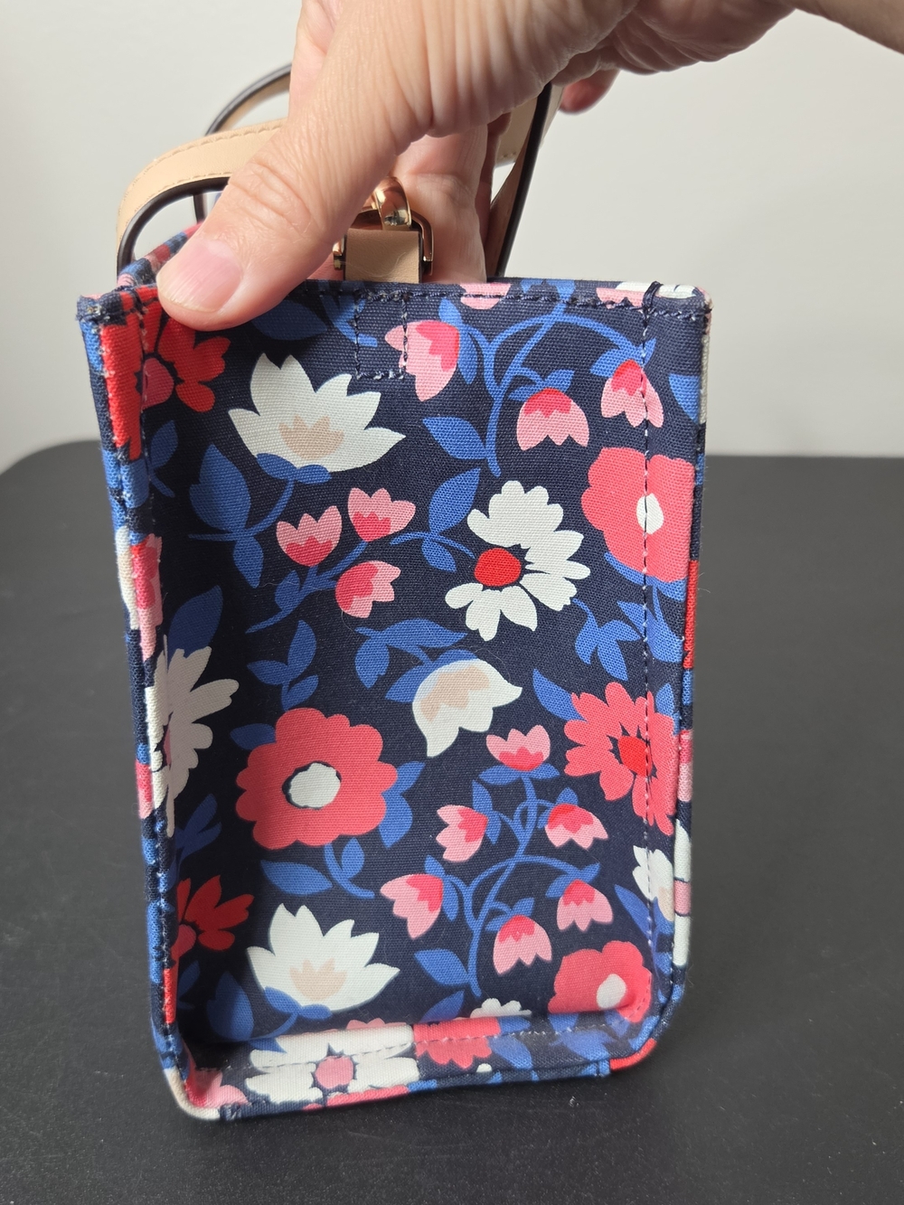 Kate Spade 25th Anniversary Sam Washington Square Small Floral Fabric Tote - Picture 6 of 13